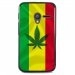 TPU1PIXI340RASTA - Coque Souple en gel noir pour Orange Rise-30 avec impression Motifs rasta