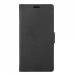 WALLETXPEXZNOIR - Etui type portefeuille noir pour Sony Xperia XZ avec rabat latéral fonction stand